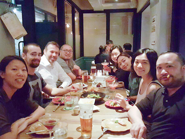 Hong Kong Maximum team dinner