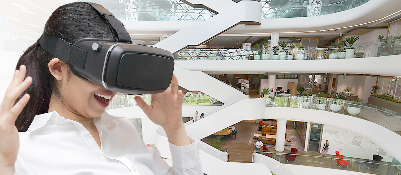 Using VR to create an immersive experience for candidates, especially early talent