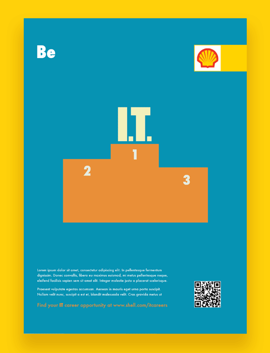 Recruitment advertising campaign ideas for Shell India